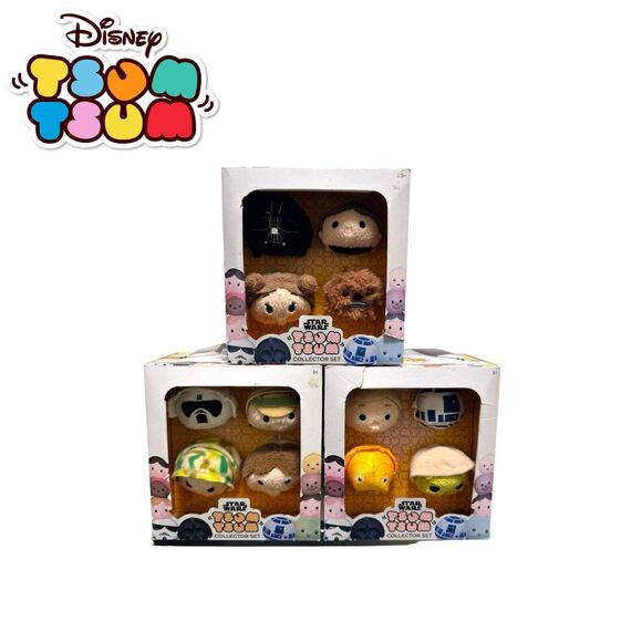 Star Wars TSUM TSUM Stackable Plush Collectors Set of 12 - Picture 1 of 12